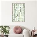 Picture of Watercolor Greens II _GroupedProduct_Rectangle_Portrait_Canvas_Framed_