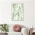 Picture of Watercolor Greens II _GroupedProduct_Rectangle_Portrait_Canvas_Framed_