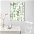 Picture of Watercolor Greens II _GroupedProduct_Rectangle_Portrait_Canvas_Framed_