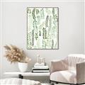 Picture of Watercolor Greens II _GroupedProduct_Rectangle_Portrait_Canvas_Framed_