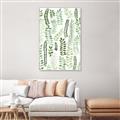 Picture of Watercolor Greens II _GroupedProduct_Rectangle_Portrait_Canvas_Framed_