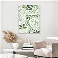 Picture of Watercolor Ferns II _GroupedProduct_Rectangle_Portrait_Canvas_Framed_