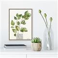 Picture of Golden Greens I _GroupedProduct_Rectangle_Portrait_Canvas_Framed_