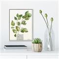 Picture of Golden Greens I _GroupedProduct_Rectangle_Portrait_Canvas_Framed_