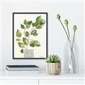 Picture of Golden Greens I _GroupedProduct_Rectangle_Portrait_Canvas_Framed_