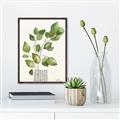 Picture of Golden Greens I _GroupedProduct_Rectangle_Portrait_Canvas_Framed_
