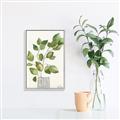 Picture of Golden Greens I _GroupedProduct_Rectangle_Portrait_Canvas_Framed_