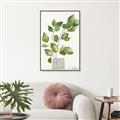 Picture of Golden Greens I _GroupedProduct_Rectangle_Portrait_Canvas_Framed_