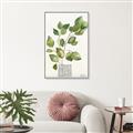 Picture of Golden Greens I _GroupedProduct_Rectangle_Portrait_Canvas_Framed_