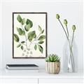 Picture of Golden Greens II _GroupedProduct_Rectangle_Portrait_Canvas_Framed_