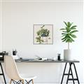 Picture of Plant in Black Pot II _GroupedProduct_Square_Canvas_Framed_