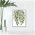Picture of Lovely Leaves I _GroupedProduct_Rectangle_Portrait_Canvas_Framed_