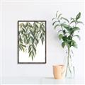 Picture of Lovely Leaves II _GroupedProduct_Rectangle_Portrait_Canvas_Framed_