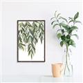 Picture of Lovely Leaves II _GroupedProduct_Rectangle_Portrait_Canvas_Framed_