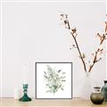 Picture of Botanical Burst I _GroupedProduct_Square_Canvas_Framed_