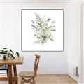 Picture of Botanical Burst I _GroupedProduct_Square_Canvas_Framed_