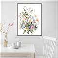 Picture of Wild Flower Bouquet II _GroupedProduct_Rectangle_Portrait_Canvas_Framed_