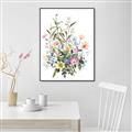 Picture of Wild Flower Bouquet II _GroupedProduct_Rectangle_Portrait_Canvas_Framed_