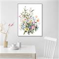 Picture of Wild Flower Bouquet II _GroupedProduct_Rectangle_Portrait_Canvas_Framed_