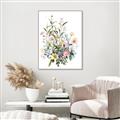 Picture of Wild Flower Bouquet II _GroupedProduct_Rectangle_Portrait_Canvas_Framed_