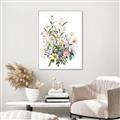 Picture of Wild Flower Bouquet II _GroupedProduct_Rectangle_Portrait_Canvas_Framed_