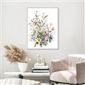 Picture of Wild Flower Bouquet II _GroupedProduct_Rectangle_Portrait_Canvas_Framed_
