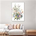Picture of Wild Flower Bouquet II _GroupedProduct_Rectangle_Portrait_Canvas_Framed_