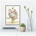 Picture of Buds in a Vase _GroupedProduct_Rectangle_Portrait_Canvas_Framed_