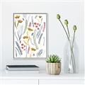 Picture of Ferns & Florals I _GroupedProduct_Rectangle_Portrait_Canvas_Framed_
