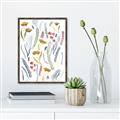 Picture of Ferns & Florals I _GroupedProduct_Rectangle_Portrait_Canvas_Framed_