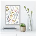 Picture of Ferns & Florals I _GroupedProduct_Rectangle_Portrait_Canvas_Framed_