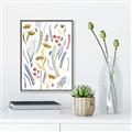 Picture of Ferns & Florals I _GroupedProduct_Rectangle_Portrait_Canvas_Framed_