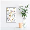 Picture of Ferns & Florals I _GroupedProduct_Rectangle_Portrait_Canvas_Framed_