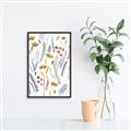 Picture of Ferns & Florals I _GroupedProduct_Rectangle_Portrait_Canvas_Framed_