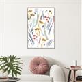 Picture of Ferns & Florals I _GroupedProduct_Rectangle_Portrait_Canvas_Framed_