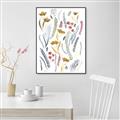 Picture of Ferns & Florals I _GroupedProduct_Rectangle_Portrait_Canvas_Framed_