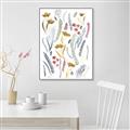 Picture of Ferns & Florals I _GroupedProduct_Rectangle_Portrait_Canvas_Framed_