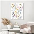 Picture of Ferns & Florals I _GroupedProduct_Rectangle_Portrait_Canvas_Framed_