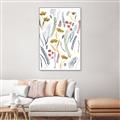 Picture of Ferns & Florals I _GroupedProduct_Rectangle_Portrait_Canvas_Framed_