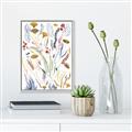 Picture of Ferns & Florals II _GroupedProduct_Rectangle_Portrait_Canvas_Framed_