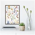 Picture of Ferns & Florals II _GroupedProduct_Rectangle_Portrait_Canvas_Framed_