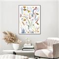 Picture of Ferns & Florals II _GroupedProduct_Rectangle_Portrait_Canvas_Framed_