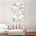 Picture of Ferns & Florals II _GroupedProduct_Rectangle_Portrait_Canvas_Framed_