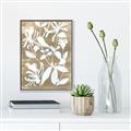 Picture of White Wash Florals I _GroupedProduct_Rectangle_Portrait_Canvas_Framed_