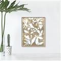 Picture of White Wash Florals I _GroupedProduct_Rectangle_Portrait_Canvas_Framed_