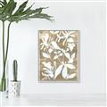 Picture of White Wash Florals I _GroupedProduct_Rectangle_Portrait_Canvas_Framed_