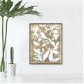 Picture of White Wash Florals I _GroupedProduct_Rectangle_Portrait_Canvas_Framed_