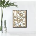Picture of White Wash Florals I _GroupedProduct_Rectangle_Portrait_Canvas_Framed_