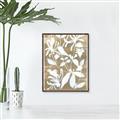 Picture of White Wash Florals I _GroupedProduct_Rectangle_Portrait_Canvas_Framed_