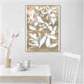 Picture of White Wash Florals I _GroupedProduct_Rectangle_Portrait_Canvas_Framed_